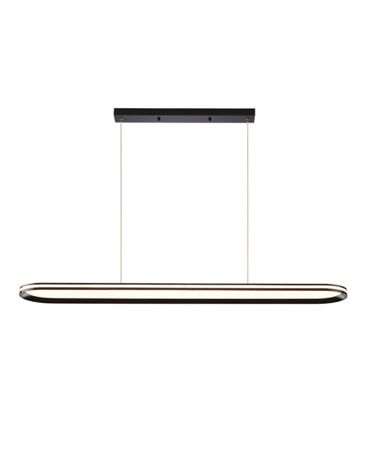 Simple and modern full spectrum eye protection long bar restaurant pendant light, Nordic creative dining table bar desk lamp, dining room Zhongshan lighting fixture