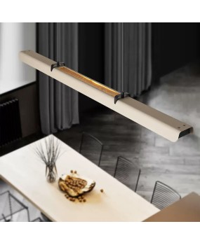 Full spectrum eye protection restaurant pendant light luxury high-end dining table light long office lighting designer tea room pendant light
