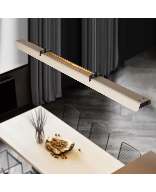 Full spectrum eye protection restaurant pendant light luxury high-end dining table light long office lighting designer tea room pendant light
