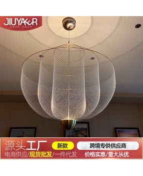 Italian designer's light luxury living room lighting, Western restaurant, hotel, homestay, internet cafe, countertop room, exhibition hall, hanging lighting fixtures