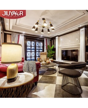 Ins internet celebrity industrial style pendant light Nordic designer light luxury hotel club model room Western dining room living room light