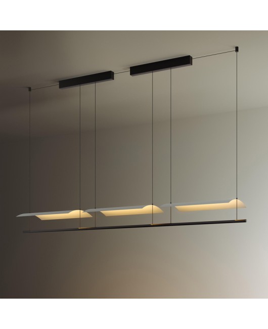 Modern Chinese restaurant, tea room lamp, simple Japanese Zen inspired creative bar counter, exhibition hall, art studio decoration designer, pendant lamp