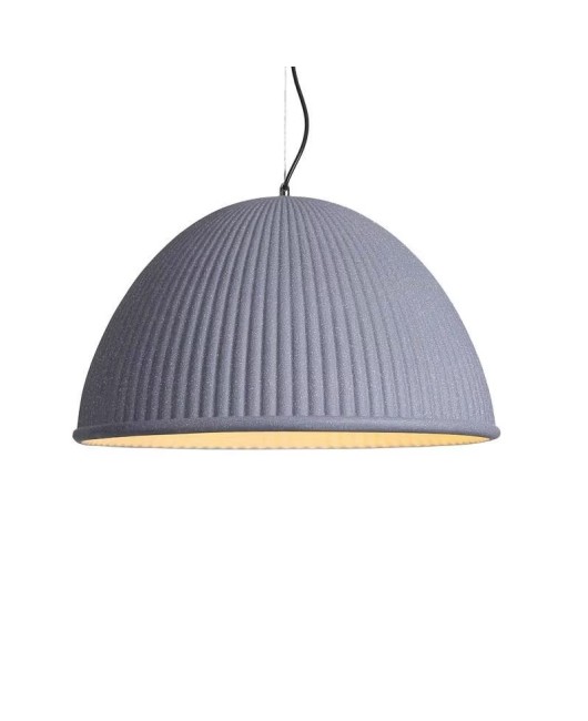 Nordic restaurant Makalong lantern minimalist designer resin semi-circular pumpkin lantern bar counter workwear living room dining table pendant light