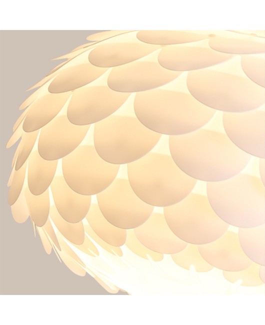 Bedroom ceiling light, modern and simple, master bedroom, study, warm French cream style lighting, creative feather room light