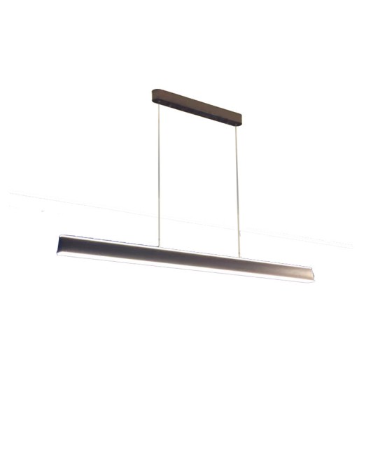 Modern, minimalist and atmospheric one character restaurant pendant light, minimalist dining table, bar counter, Italian style island table, LED strip, internet famous lighting fixtures