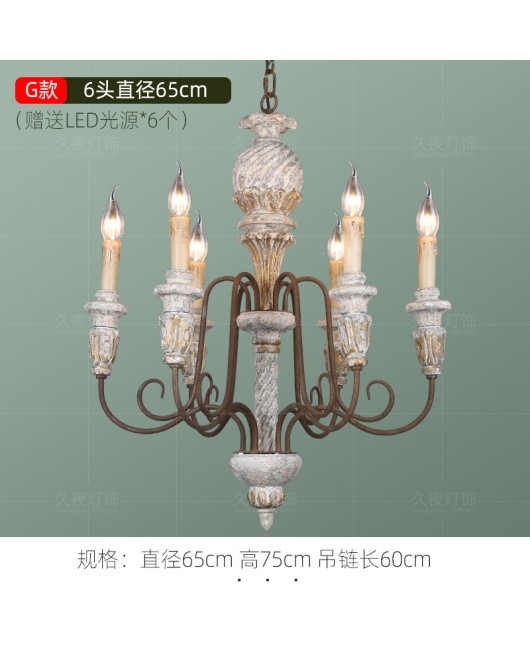 LOFT retro industrial style lighting creative homestay, coffee shop, western restaurant, hotel, bar counter, artistic decoration pendant light