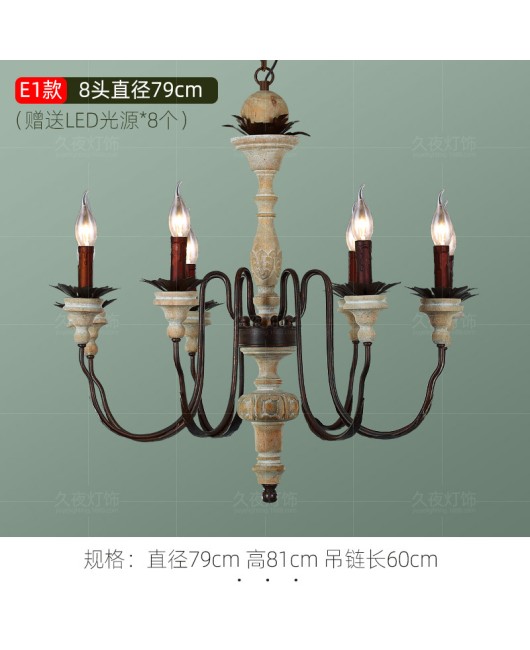 LOFT retro industrial style lighting creative homestay, coffee shop, western restaurant, hotel, bar counter, artistic decoration pendant light