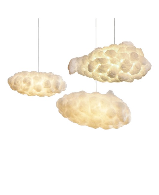 Cloud pendant light, internet celebrity coffee, Western restaurant, clothing store, milk tea shop, hotel, cartoon creative decoration, cloud lighting fixtures