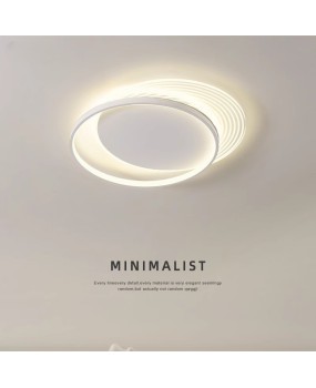 Minimalist Master Bedroom Modern Minimalist Study Light Ins Style Personalized Creative Warm Circular Children's Bedroom Ceiling Light