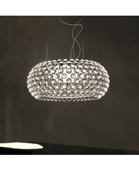 Crystal pendant lamp Zeus sweat beads acrylic crystal bar counter living room gemstone round small pendant lamp