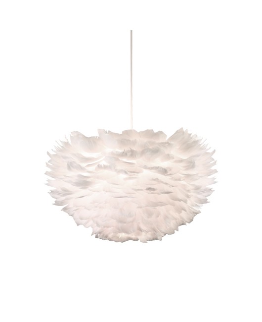 Feather lamp bedroom Nordic lighting simple modern warm romantic creative personality living room lamp internet famous feather pendant light