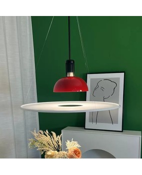 Italian designer restaurant UFO pendant light, simple dining table, island table, bar counter, model room, internet famous new pendant light