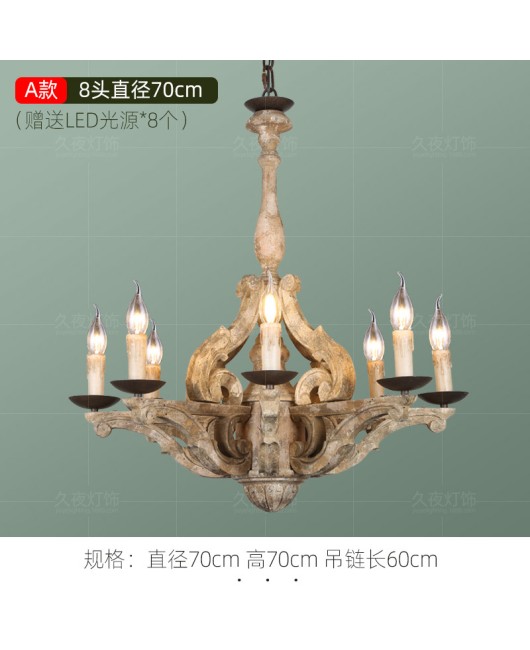 LOFT retro industrial style lighting creative homestay, coffee shop, western restaurant, hotel, bar counter, artistic decoration pendant light