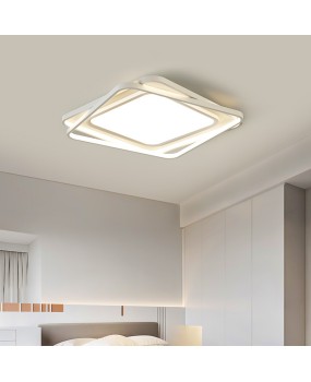 Modern minimalist living room main light rectangular intelligent control ultra bright high-end light luxury headlight LED ceiling light bedroom lighting fixture