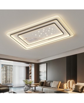 Living room main light, modern, simple, atmospheric, ultra-thin dining room light, starry sky bedroom ceiling light, whole house package, Zhongshan lighting fixtures