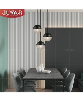 LOFT Retro Industrial Style Light Luxury Minimalist Personalized Designer Coffee Shop Restaurant Bar Glass Pendant Light