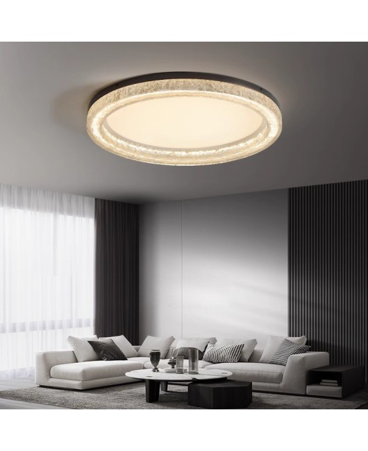 All copper living room light luxury high-end feeling ceiling light Italian minimalist living room main light modern minimalist new whole house light