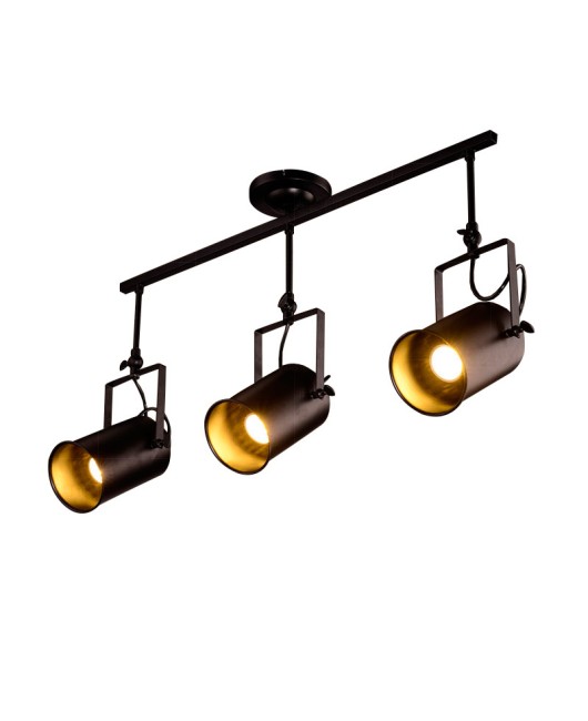 Industrial style retro spotlights, creative dining and bar shops, hot pot restaurants, clothing stores, personalized LED long pole ceiling spotlights