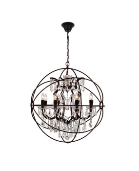 Loft American style homestay, coffee shop, Western restaurant, vintage candle, crystal birdcage, chandelier, designer clothing store, lighting fixtures