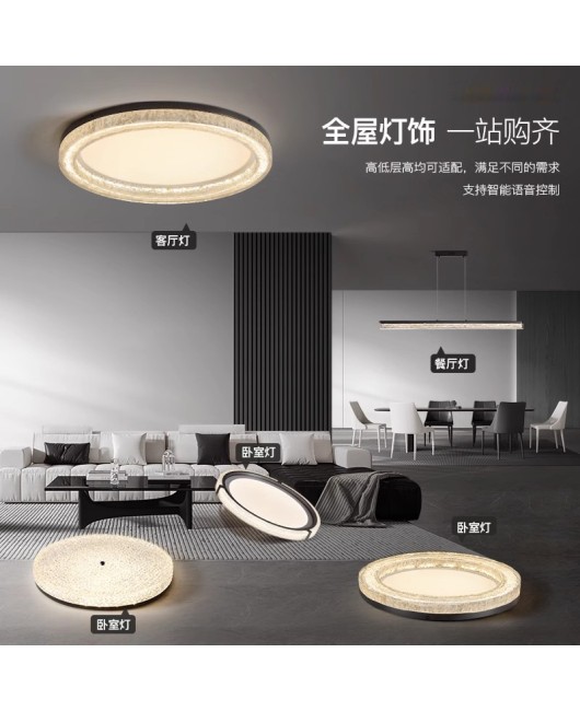 All copper living room light luxury high-end feeling ceiling light Italian minimalist living room main light modern minimalist new whole house light