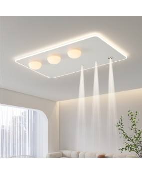 2024 new cream style living room designer modern, simple, atmospheric, minimalist master bedroom ceiling light with spotlight