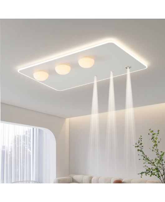 2024 new cream style living room designer modern, simple, atmospheric, minimalist master bedroom ceiling light with spotlight