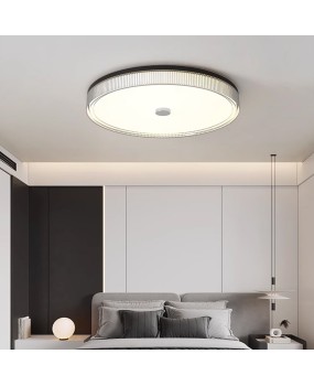 Bedroom light Ceiling light Modern minimalist full spectrum eye protection Italian circular light luxury minimalist master bedroom room lighting fixtures