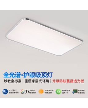 Minimalist ultra-thin living room ceiling light eye protection master bedroom dining room light full spectrum intelligent high-end room lighting fixtures