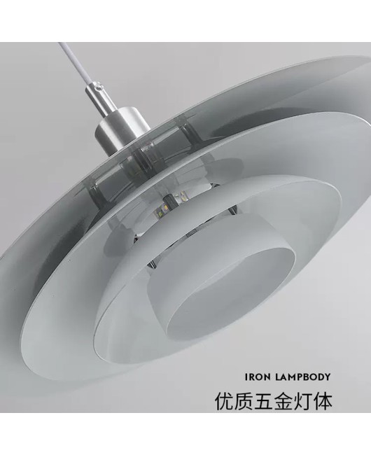 Nordic restaurant chandelier, Danish modern minimalist internet celebrity UFO creative homestay, PH5 cream style Japanese dining table light