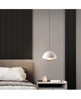 Hand sweeping sensor dimming flower bud restaurant pendant light, free lifting and retractable light luxury bar counter, bedroom bedside hanging line light