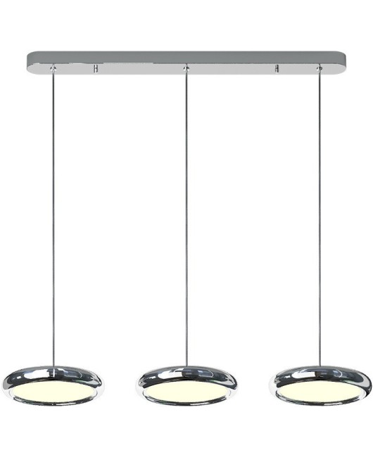 Modern minimalist restaurant pendant light, three headed Nordic light luxury dining room bar counter, aluminum single headed bedroom, new intelligent lighting fixtures