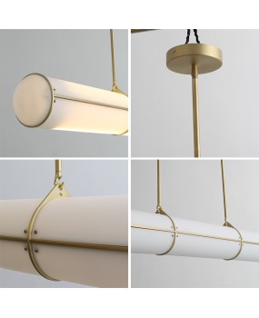 Postmodern Creative Minimalist One Word Pendant Designer Restaurant Front Desk Bar Nordic Minimalist Decorative Art Lighting Fixtures