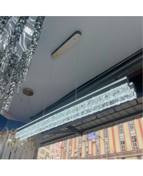 2024 New Light Luxury Living Room Premium Loft Apartment Modern Simple Dining Room Light Atmospheric Aluminum Main Hall Pendant Light