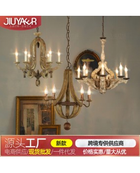 LOFT retro industrial style lighting creative homestay, coffee shop, western restaurant, hotel, bar counter, artistic decoration pendant light