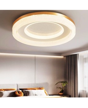Minimalist modern bedroom light, minimalist LED full spectrum eye protection ceiling light, new round master bedroom and study room light