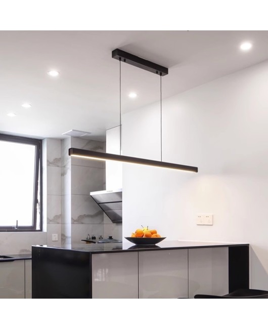 Restaurant pendant light, modern minimalist dining room bar desk lamp designer, Nordic lighting fixtures, long line fixtures, office pendant light