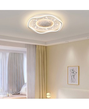 Bedroom lamp with cream style, simple, modern, atmospheric, creative, home use, master bedroom, ceiling lamp, Guangdong Zhongshan lighting fixtures