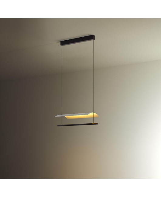 Modern Chinese restaurant, tea room lamp, simple Japanese Zen inspired creative bar counter, exhibition hall, art studio decoration designer, pendant lamp