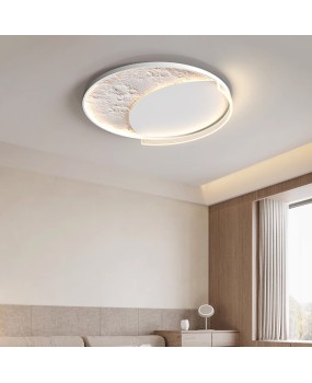 Bedroom light, modern and minimalist, internet famous moon ceiling light, Nordic creative starry sky light, master bedroom, children's room, restaurant light