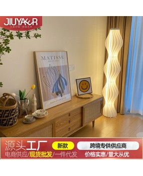 Designer's Light and Shadow Art Minimalist Acrylic Floor Lamp Homestay Living Room Model Room Coffee Shop Exhibition Hall Decorative Lamp