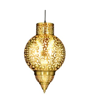 Moroccan classic hollow carved pendant light, retro exotic Xinjiang specialty restaurant, coffee shop, hotel, homestay pendant light