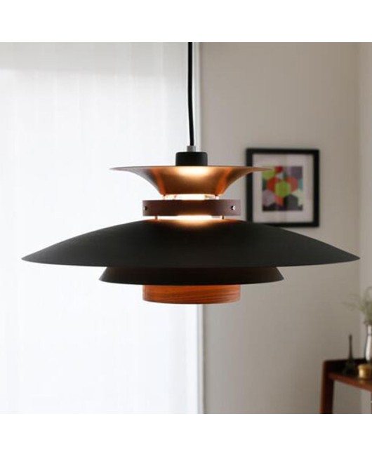 Nordic PH5 pendant light, Danish classic creative Japanese wood modern soft decoration exhibition hall, bedroom restaurant bar counter pendant light