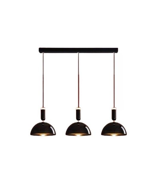 Modern minimalist three headed restaurant dining room pendant light Italian high-end dining table bar pendant light household bedroom bedside pendant light