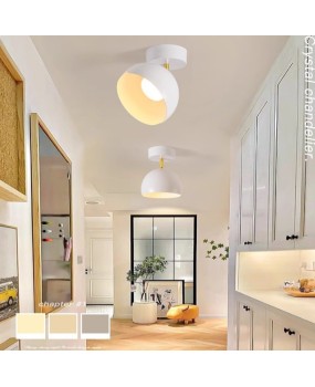 Minimalist cream style hallway light, Nordic internet celebrity Instagram style entrance foyer dressing room flower sun lamp