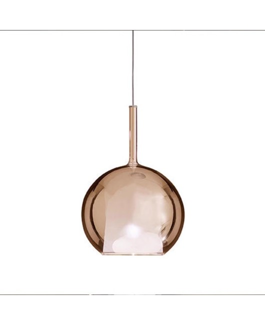 Modern and minimalist Italian designer restaurant pendant light, bar counter, bubble glass duplex staircase light, bedside small pendant light