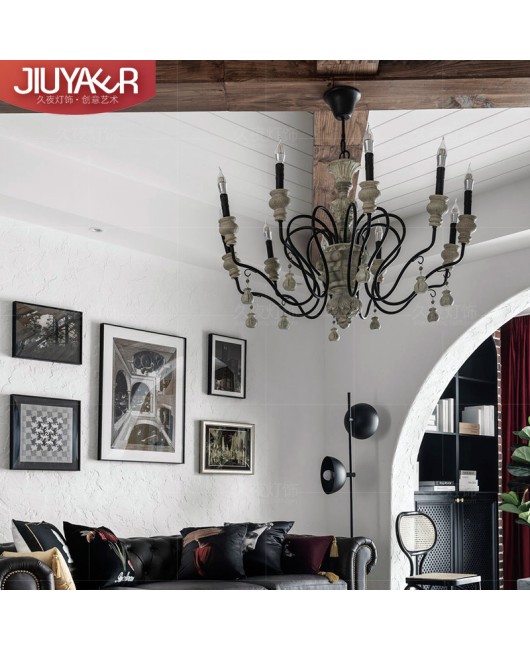 LOFT retro industrial style lighting creative homestay, coffee shop, western restaurant, hotel, bar counter, artistic decoration pendant light