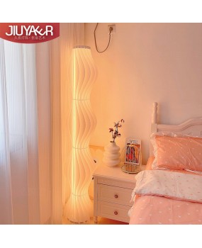 Designer's Light and Shadow Art Minimalist Acrylic Floor Lamp Homestay Living Room Model Room Coffee Shop Exhibition Hall Decorative Lamp