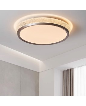 Bedroom Ceiling Light Modern Simple Circular Intelligent Eye Protection Room Light Luxury Zhongshan Lighting Solid Store Same Style