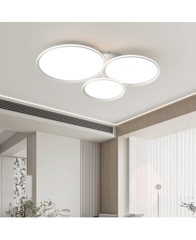 Living room lamp modern minimalist eye protection ultra bright minimalist bedroom lamp study cream style full spectrum lamp atmospheric ceiling lamp