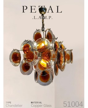 Italian Levant pendant light designer's modern and minimalist villa living room, dining room, bedroom lighting fixtures